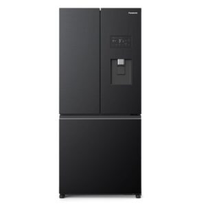 Panasonic 493 Litre Premium French Door Fridge - Black