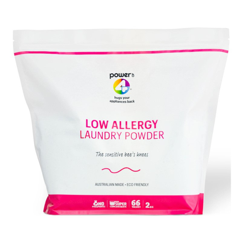 Power Of 4 Low Allergy Laundry Powder - 2kg (66 Washes)
