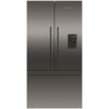 Fisher & Paykel 569 Litre French Door Refrigerator - Black Stainless