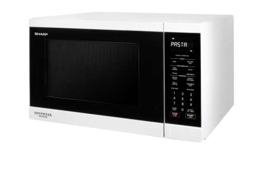 Sharp 34 Litre Mid Size Microwave Oven - White - Image 2