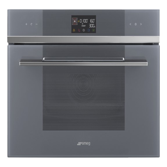 Smeg Linea 45cm Compact Speed Oven Silver Brisbane Appliance Sales DA