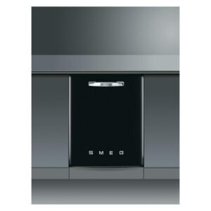 Smeg 60cm Built-In FAB Dishwasher Retro Design - Black