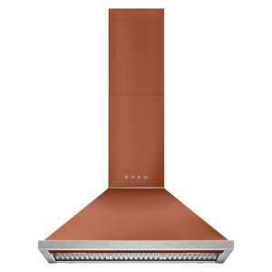 Smeg 90cm Portofino Canopy Rangehood - Amber Clay
