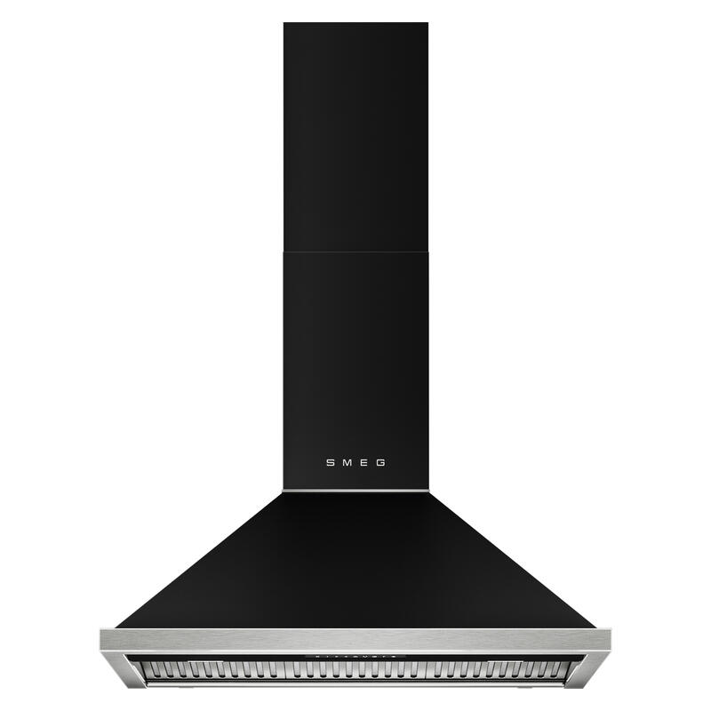 Smeg 90cm Portofino Canopy Rangehood - Anthracite
