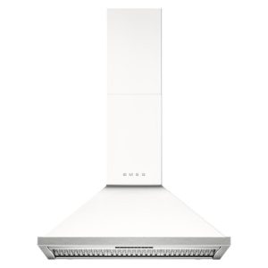 Smeg 90cm Portofino Canopy Rangehood - White