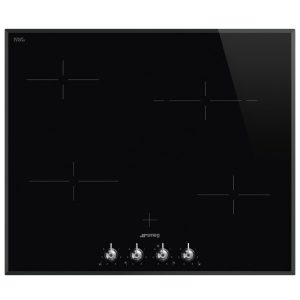 Smeg 60cm Classic Ceramic Cooktop - Black