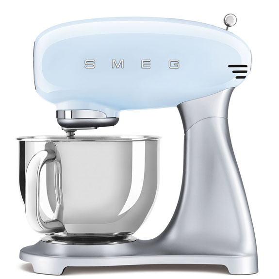 Smeg Retro Style Stand Mixer - Pastel Blue