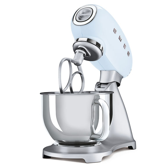Smeg Retro Style Stand Mixer - Pastel Blue - Image 3