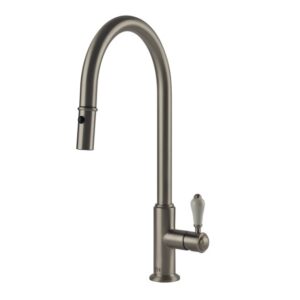 Turner Hastings Ludlow Pull Out Sink Mixer - Brushed Nickel