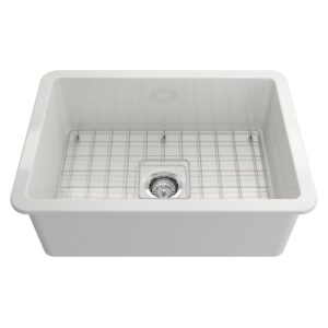Turner Hastings 68x48 Cuisine Inset/Undermount Fireclay Sink with Overflow