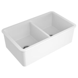 Turner Hastings Cuisine 85 X 46 Inset / Undermount Fine Fireclay Sink