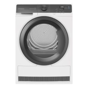 Westinghouse 9kg Heat Pump Condenser Dryer - White (EasyCare 700)