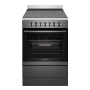 Westinghouse 60cm Freestanding Electric Cooker - Dark Stainless Steel