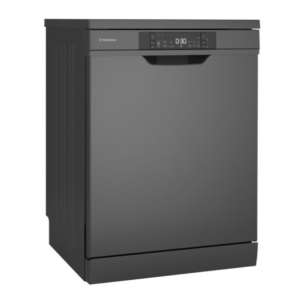 Westinghouse 60cm Freestanding Dishwasher - Dark Stainless Steel - Image 3