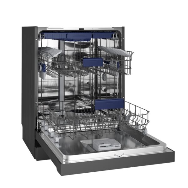 Westinghouse 60cm Freestanding Dishwasher - Dark Stainless Steel - Image 2