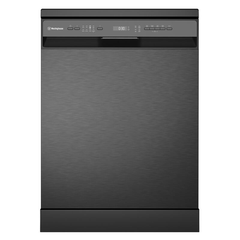 Westinghouse 15 Place Setting Freestanding Dishwasher - Dark Stainless Steel