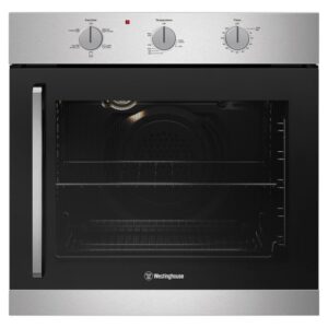 Westinghouse 60cm Multi-Function 5 Side-Opening Oven - Stainless Steel
