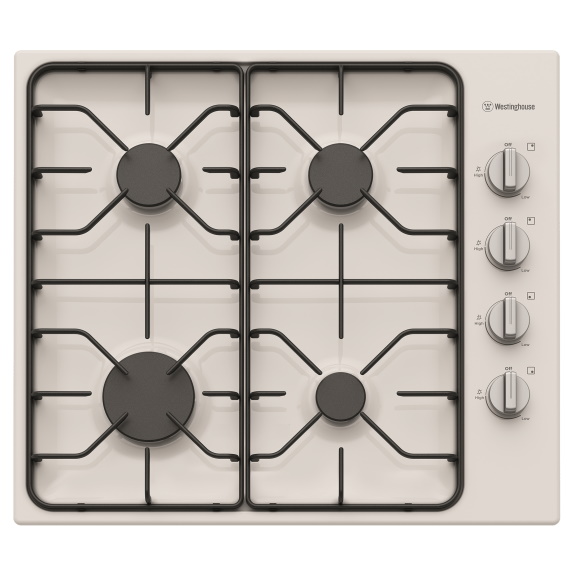 Westinghouse 60cm Gas Cooktop - White