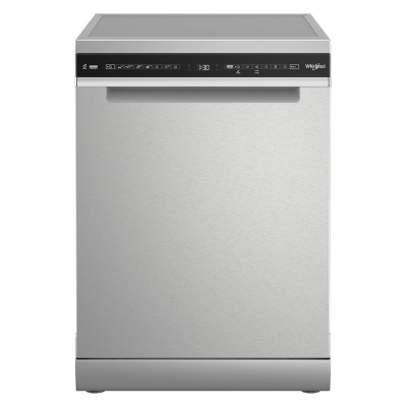 Whirlpool 60cm Freestanding Dishwasher - Stainless Steel