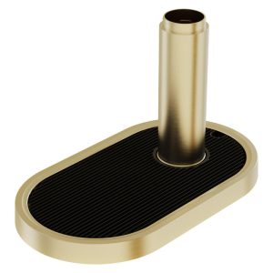 Zip Font Kit Raised - Brushed Brass