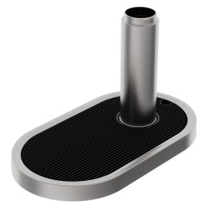 Zip Font Kit Raised - Brushed Gunmetal